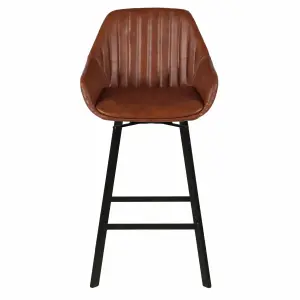 Swivel bar chair Zago Moss image-0
