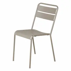 Chaise de repas extérieur en métal Zago Opus image-1