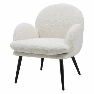 Fabric armchair Zago Oreo image-1