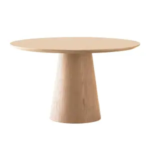 Oak veneer dining table Zago image-1