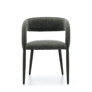 Full boucle dining chair Zago image-0