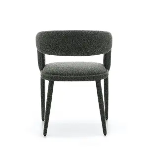 Full boucle dining chair Zago image-2