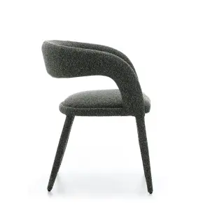 Full boucle dining chair Zago image-3