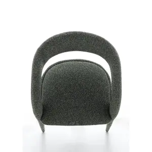 Full boucle dining chair Zago image-4