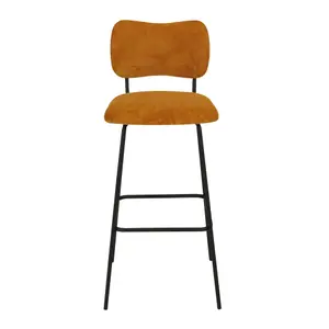 Velvet snack chair Zago Sema image-0