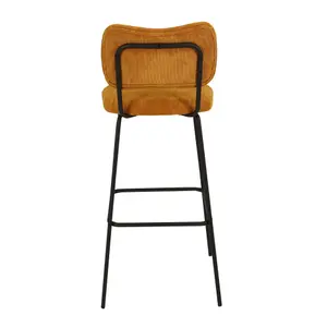 Velvet snack chair Zago Sema image-1