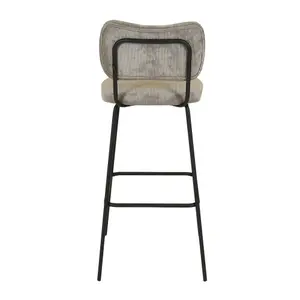 Velvet snack chair Zago Sema image-1