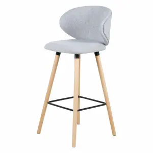 Fabric bar chair Zago Tiago image-1