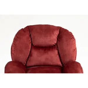 Velvet swivel armchair Zago Topi image-2