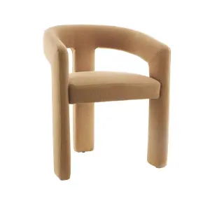 Dining chair 3 legs full fabric Zago image-1