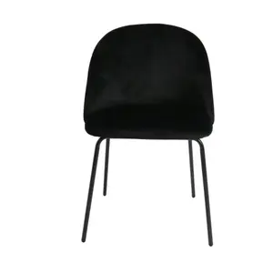 Velvet dining chair Zago Yata image-0