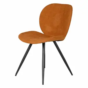 Fabric dining chair Zago Zinia image-1
