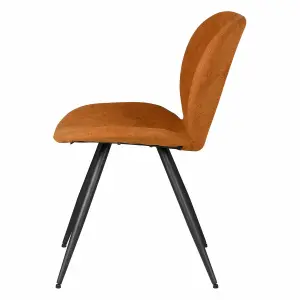 Fabric dining chair Zago Zinia image-2