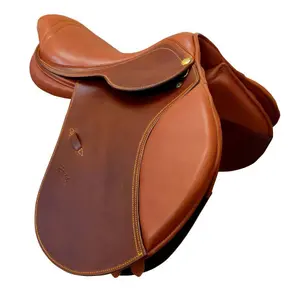 Saddle for Jumping Horse Zaldi Confort image-1