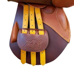 Saddle for Jumping Horse Zaldi Confort image-4