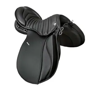 General Purpose Saddle for Horse Zaldi Royal police image-1