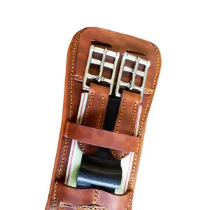 Extra Leather Dressage Girth Zaldi image-2