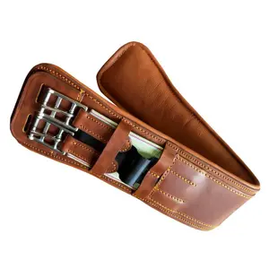 Extra Leather Dressage Girth Zaldi image-3