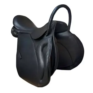 Engelsk sadel med handtag Zaldi image-1