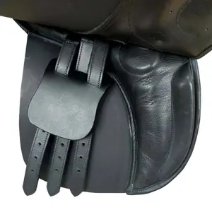 Engelsk sadel med handtag Zaldi image-3