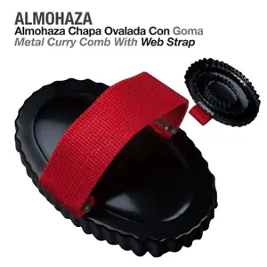 Horse curry comb Zaldi Lona 24411-W image-0