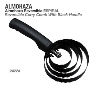Spiral Curry Comb for Horses Zaldi 24224 image-0