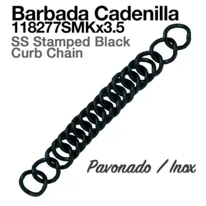 Horse Chain Curb Bit Zaldi 118277SMKx3,5 image-0