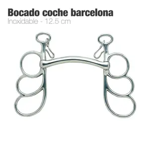 Bridle bit for horse Zaldi Barcelona 212692 image-0