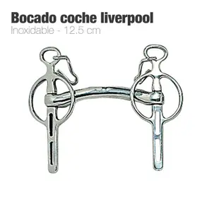 Liverpool bit for horse Zaldi 212551 image-0