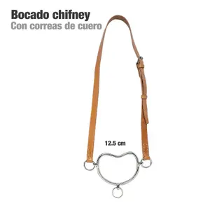 Leather Horse Bit Zaldi Chifney image-0