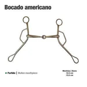 American Horse Bit Zaldi Gag Bit 212673-50 image-0