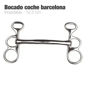 Bridle bit for horse Zaldi Barcelona L20-15A image-0