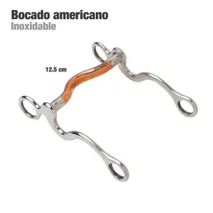 American Horse Bit Zaldi 607926 image-0