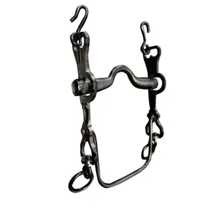 Mors espagnol pour cheval en acier inoxydable Zaldi 5/8 nº2C