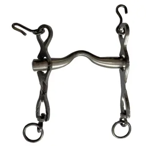 Stainless Steel Portuguese Bit for Horse Zaldi nº7 image-0