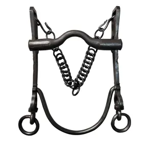 Stainless Steel Spanish Bit for Horse Zaldi 163