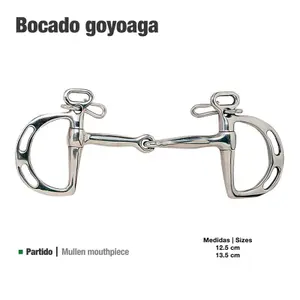 Articulated Bit for Horse Zaldi Goyoaga 211011 image-0