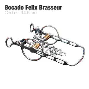 Harness Horse Bit Zaldi Felix Brasseur FB-21211-56 image-0