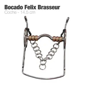 Harness Horse Bit Zaldi Felix Brasseur FB-2121112-56 image-0