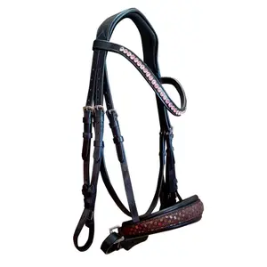 Double Horse Riding Bridles Zaldi SLT-277 image-0