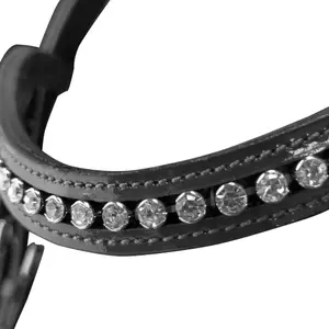 Bridles for horses Zaldi Crystal R/Goma image-1