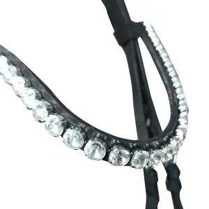 Simple Riding Bridle with Reins for Horse Zaldi SLT-FEB2024-265 image-2