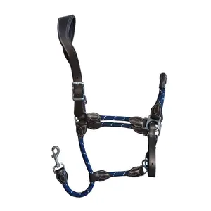 Halter and lead rope set for horse Zaldi AZH461 image-0