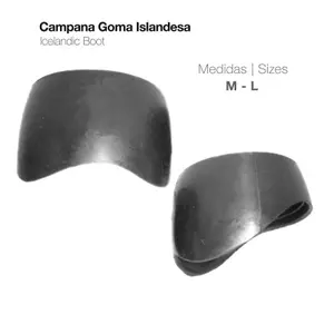 Glocken für Islandpferde aus Gummi Zaldi 42020 image-0