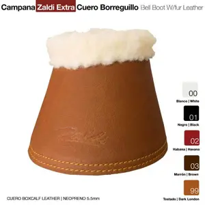 Leather horse bells Zaldi Extra image-0