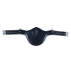 Leather riding breastplate Zaldi Castecus image-0