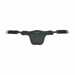 Leather riding breastplate Zaldi image-0