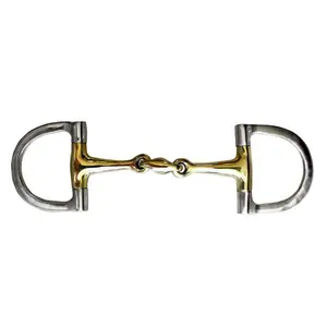 Mors 2 Rings for Horse with D Bit Zaldi BBI-5114 image-0