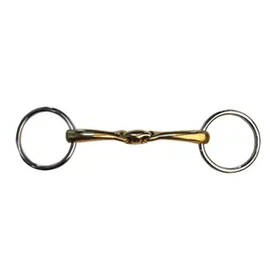 Mors à 2 anneaux pour cheval pendant Zaldi SS Z431 image-0