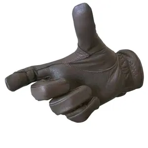 Deer Leather Riding Gloves Zaldi image-3